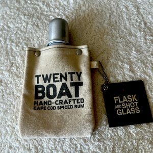 Tote and Able - travel flask and shot glass